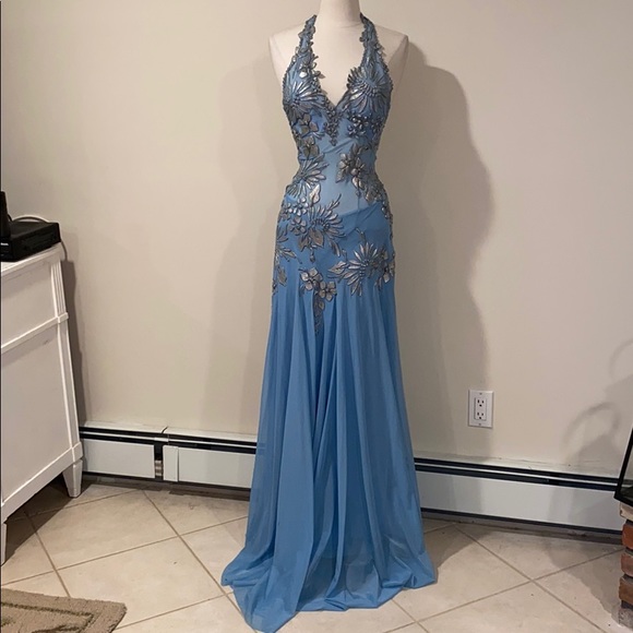 Ema Savahl Dresses & Skirts - Brand NEW Ema Savahl hand painted gown